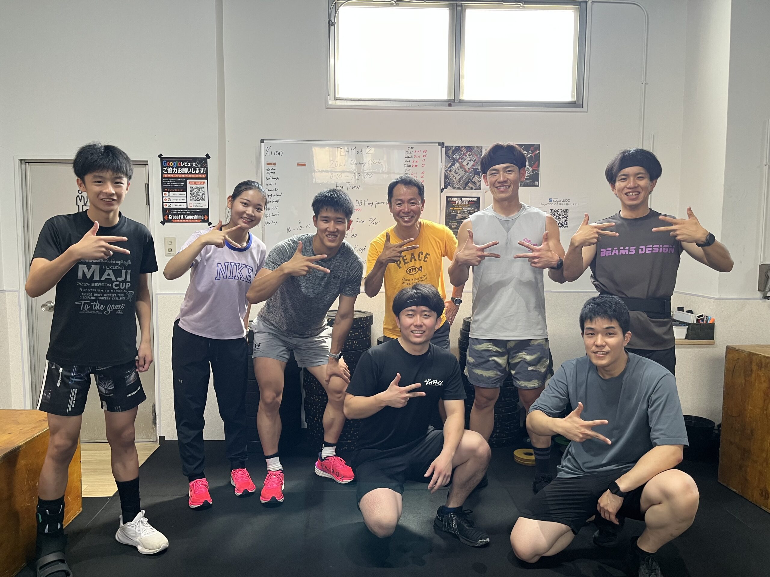 鹿児島ジム グループトレーニング CrossFit Kagoshima